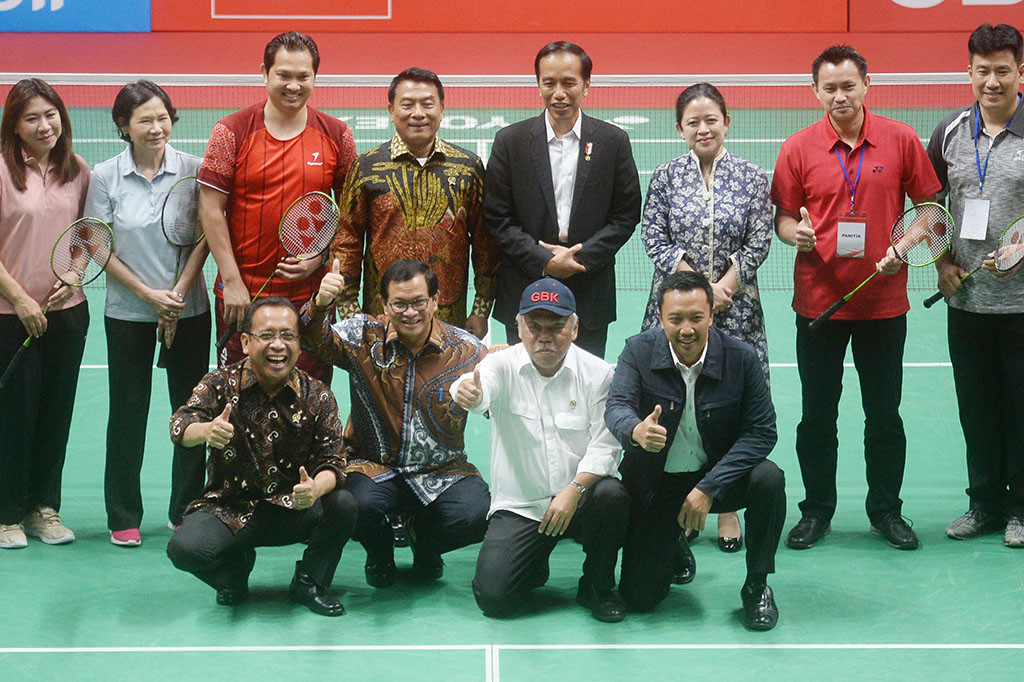Jokowi Resmikan Istora Senayan Jakarta
