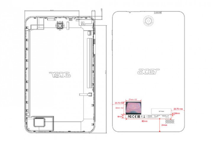 Beredar, Bocoran Spesifikasi Acer Iconia 8 (2018)