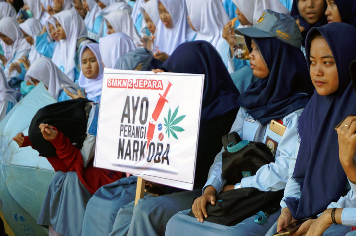 20 Ribu Pelajar Jepara Deklarasikan Antinarkoba