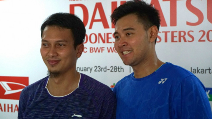 Mohammad Ahsan/Angga Pratama Angkat Koper Lebih Cepat