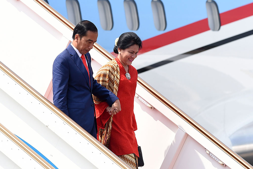 Pesiden Jokowi Tiba di Sri Lanka