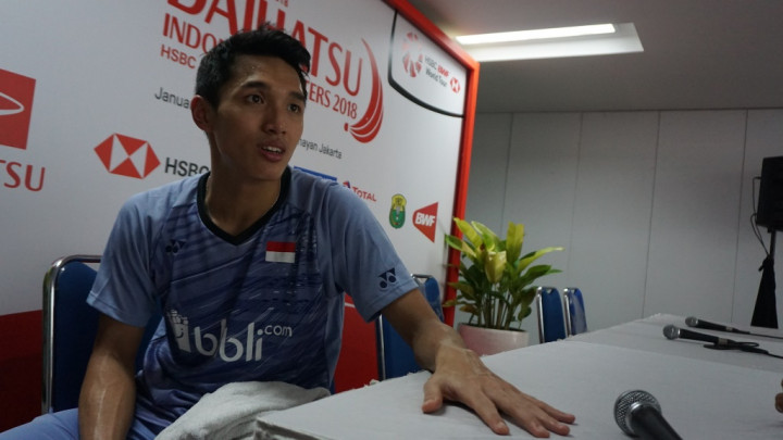 Sulit Berkonsentrasi, Jonatan Christie Kandas pada Babak Pertama