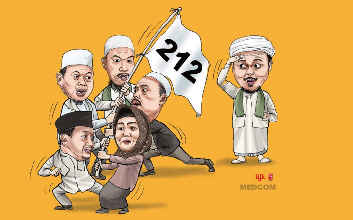Saat Tokoh ‘212’ Jalan Sendiri-sendiri