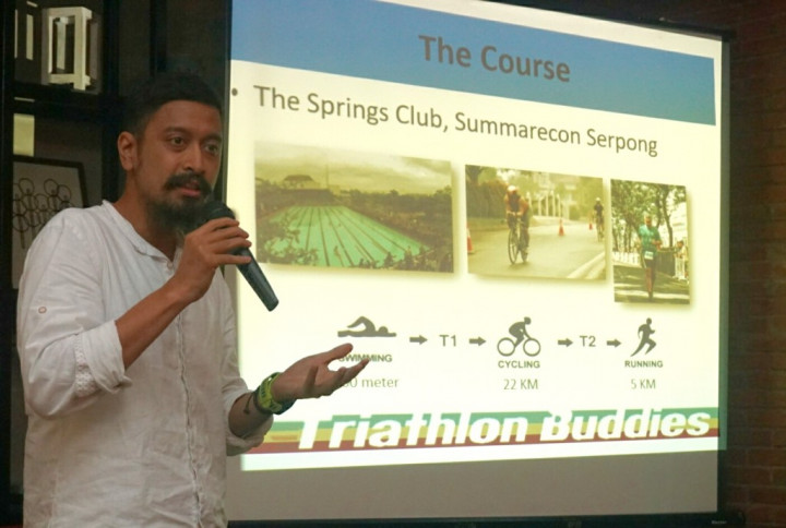 Masyarakat Biasa juga Bisa Lomba Triathlon