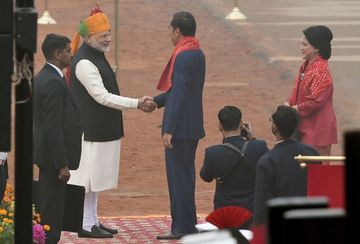 PM Modi dan Presiden Jokowi Hadiri Perayaan Hari Republik India