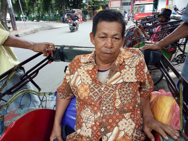 Pengayuh Siap Hadapi Serbuan Becak dari Luar DKI