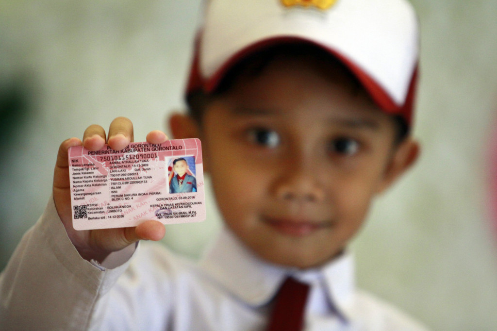 Ilustrasi Kartu Identitas Anak. Foto: Antara/Adiwinta Solihin