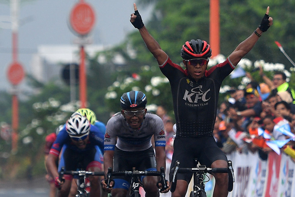 Abdul Gani Juara Etape Kedua Tour de Indonesia