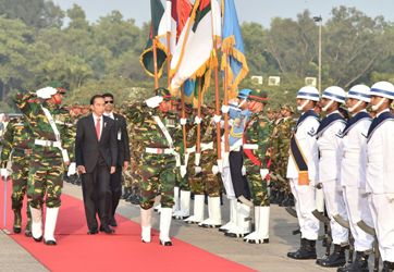 Presiden Jokowi Tiba di Bangladesh