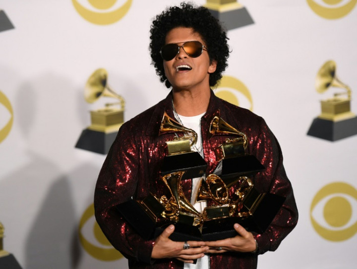 Bruno Mars Surprises with Grammy Sweep