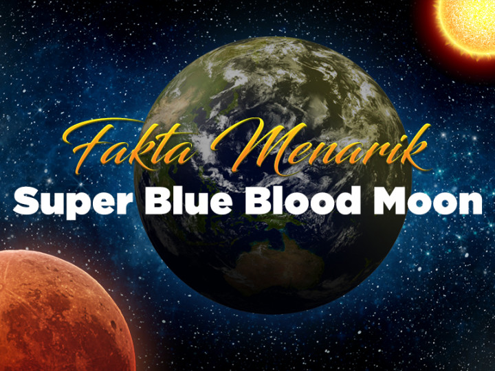 Infografis: Fakta Menarik Super Blue Blood Moon