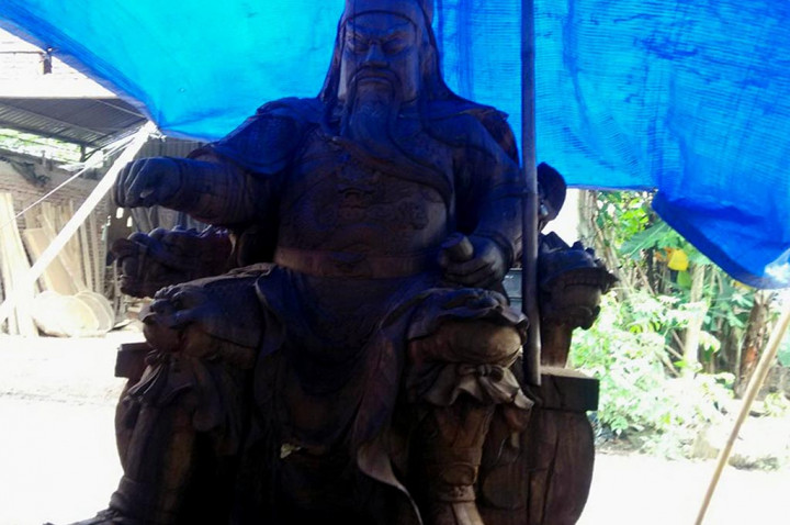 Pematung di Jepara Kebanjiran Pesanan Jelang Imlek