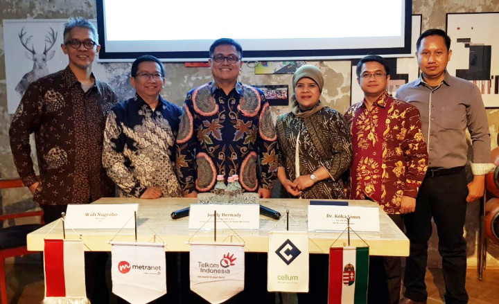 TelkomGroup dan Cellum Global Hungaria Beraliansi Strategis