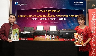 Pasar Printer Belum Mati, Canon Bawa Empat Printer Anyar ke Indonesia