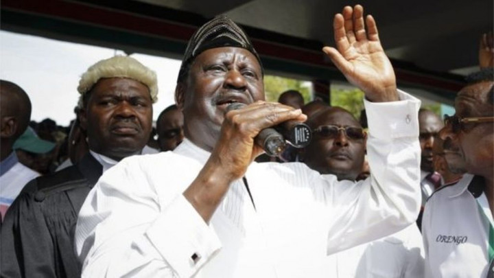 Raila Odinga Klaim Dirinya sebagai Presiden Kenya