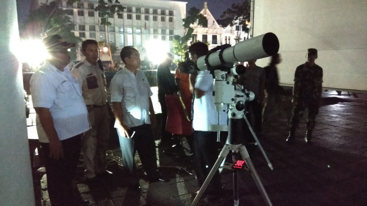 Pengelola Kota Tua Siapkan Layar Lebar untuk Nobar Gerhana Bulan