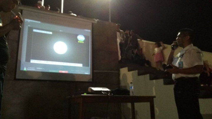 Supermoon Terlihat Jelas di Makassar