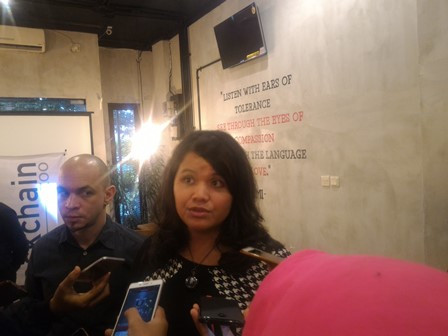 Chairwoman of the Board of Directors Blockchain Zoo, Pandu W Sastrowardoyo. Medcom/Eko N.