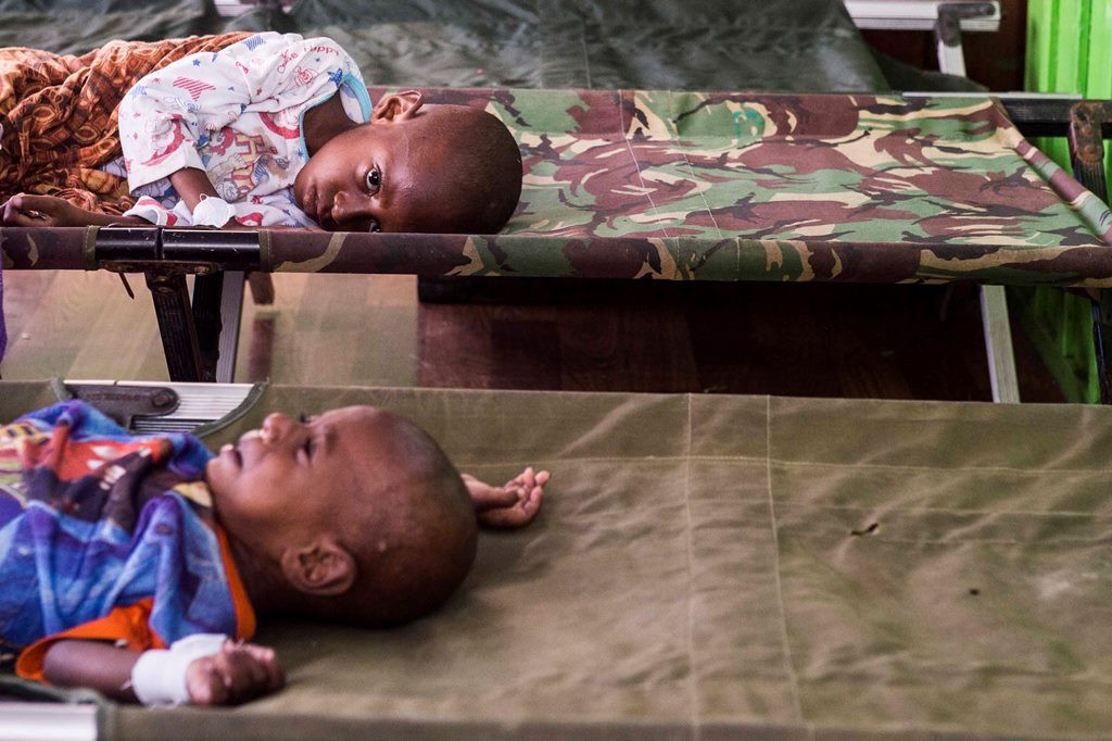 Ilustrasi--Puluhan anak di Asmat, Papua, terkena wabah campak dan gizi buruk. (Foto: ANTARA/Agung Rajasa)