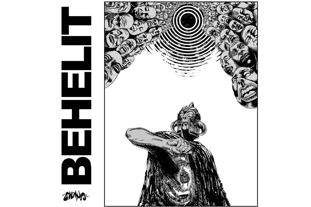 Ilustrasi grafis singel Behelit (Gambar: Sigmun/Ahmad Rizzali)