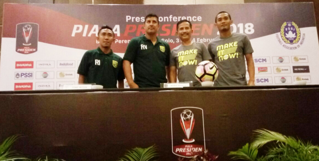 Konferensi pers jelang laga PSMS vs Persebaya-Medcom.id/Pythag Kurniati