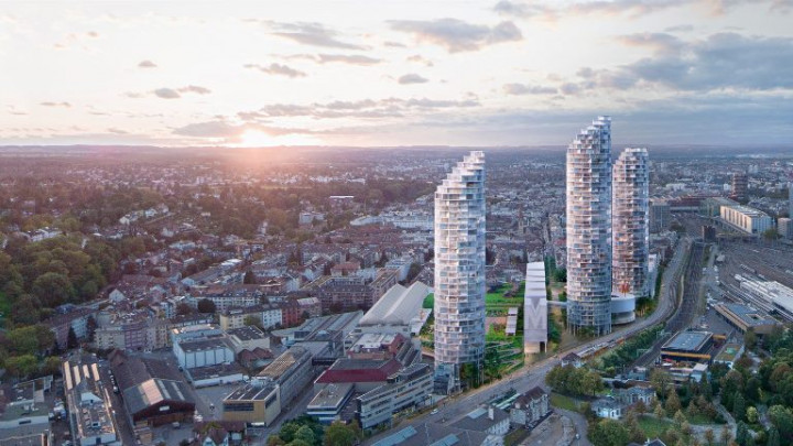 Trio Menara Kembar TOD ala Swiss