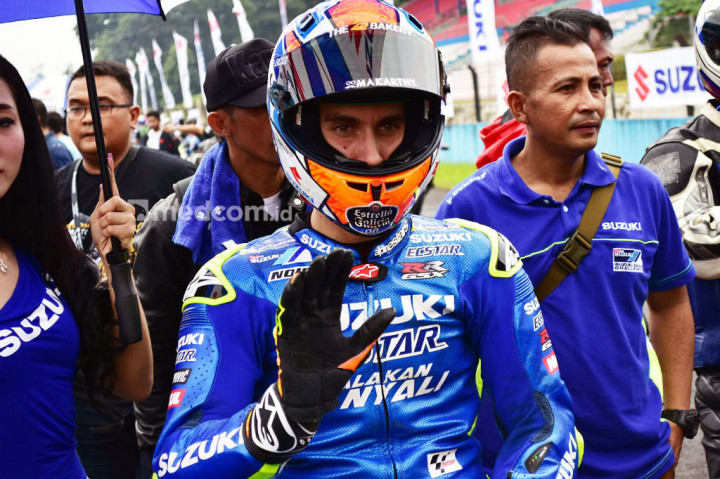 Iannone dan Rins Geber GSX-R150 Bersama Komunitas Suzuki