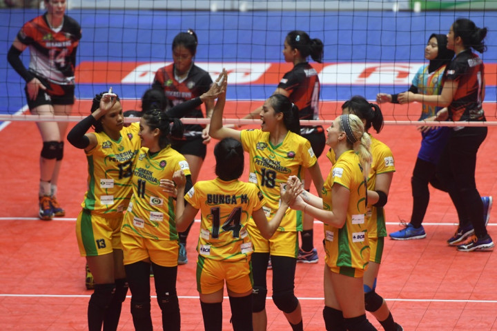 Gresik Petrokimia Gagal Sapu Bersih Kemenangan pada Seri Ketiga