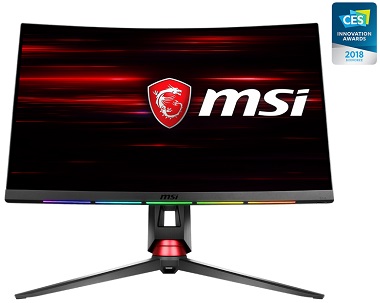 MSI OPTIX MPG27CQ Pasang Layar Lengkung 27 Inci