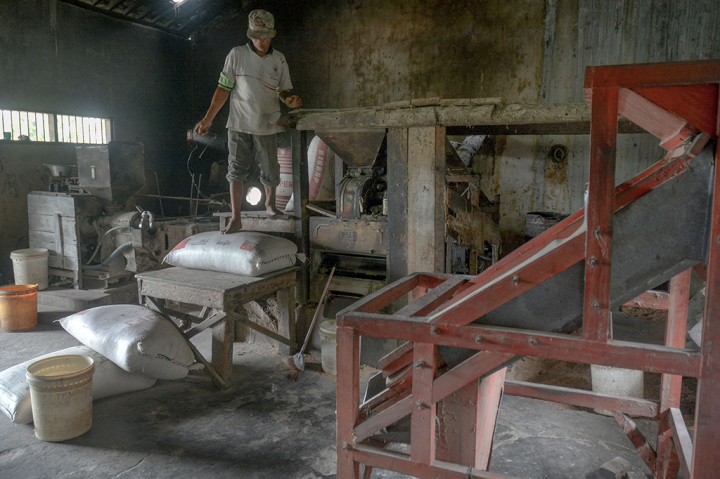 Suplai Gabah Minim, Usaha Penggilingan Padi di Banyumas Sepi