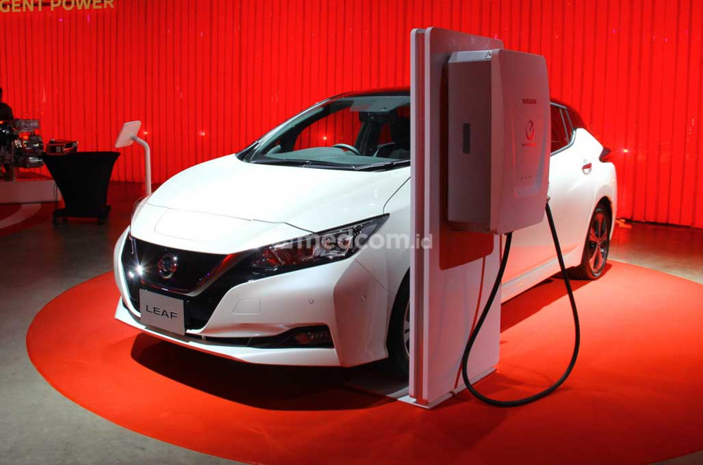 Nissan siap luncurkan dan jual New Leaf di tujuh negara di Asia & Oceania. medcom.id/Ahmad Garuda