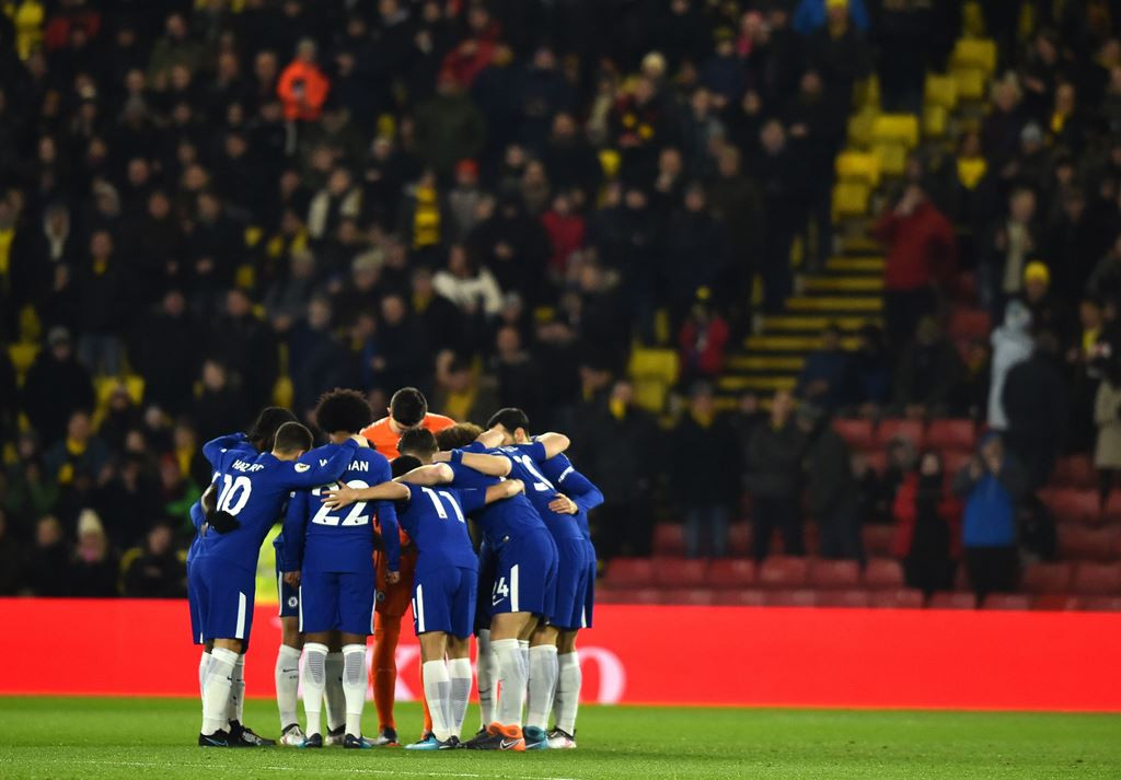 Penggawa Chelsea. (Foto: AFP/Glyn Kirk)
