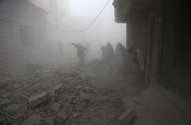 Serangan Udara Tewaskan 29 Orang di Ghouta Timur
