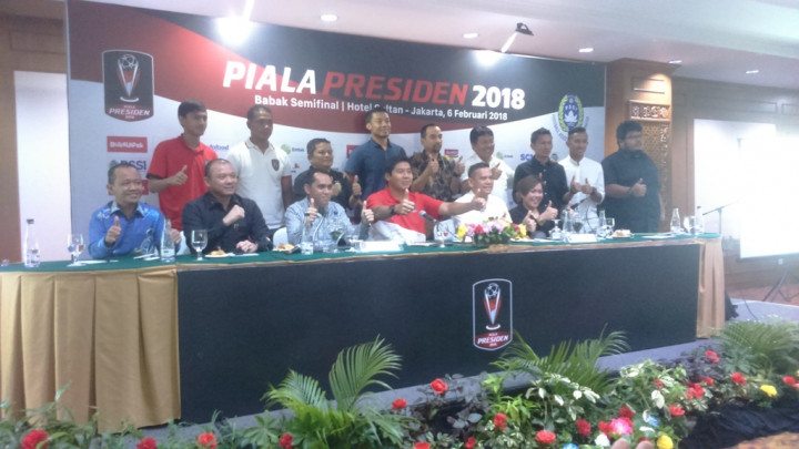 Alami Perubahan, Ini Jadwal Lengkap Semifinal Piala Presiden 2018
