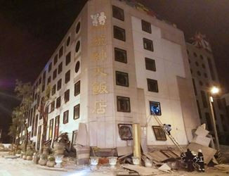 Gempa di Taiwan Tewaskan 2 orang