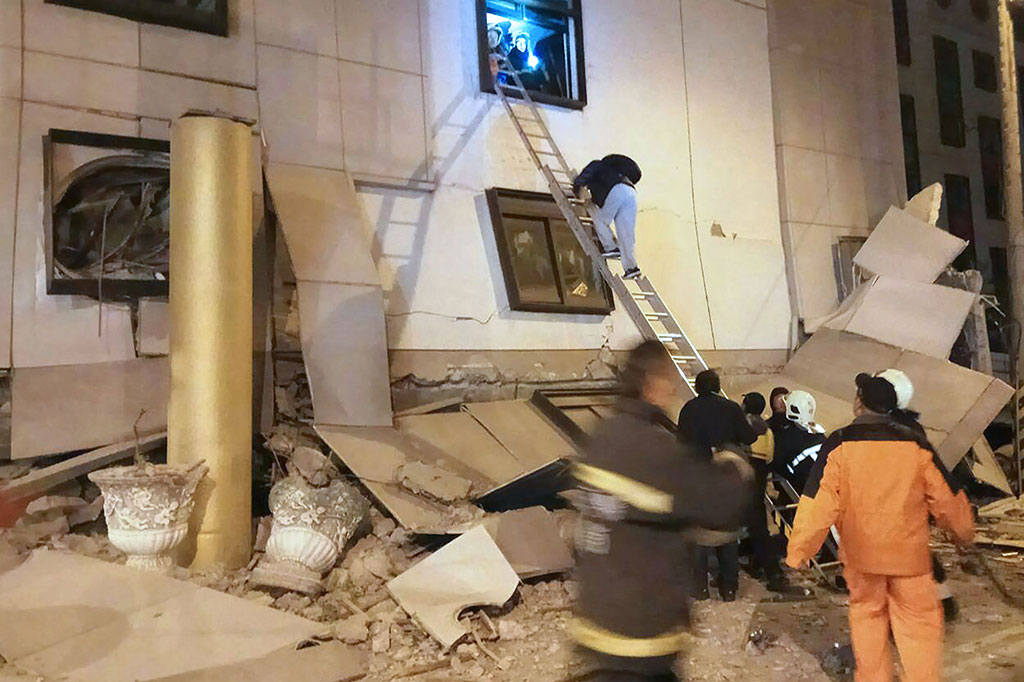 Gempa Guncang Taiwan, 2 Orang Tewas