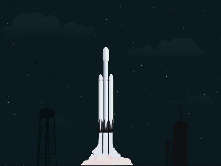 Fakta Menarik Peluncuran Roket Falcon Heavy