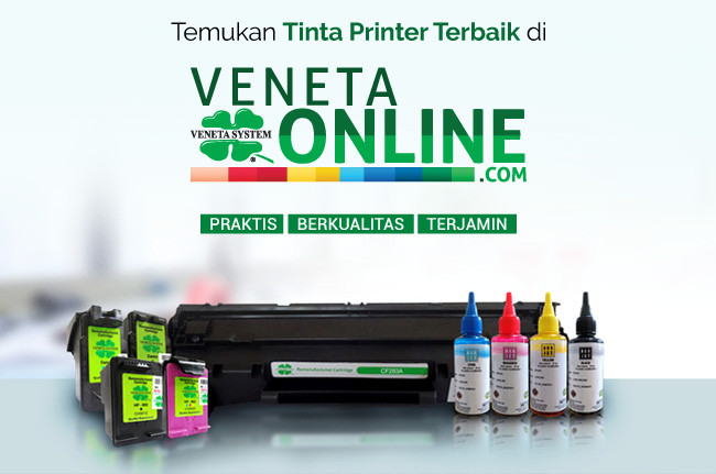Berbelanja Tinta Printer Lebih Mudah di Venetaonline.com