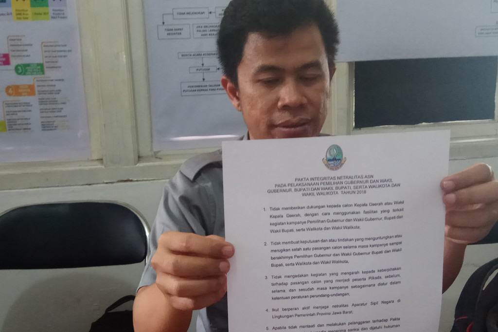 Pelanggaran Netralitas ASN Ditemukan di Sumedang