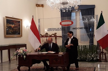 Indonesia-Italia Sepakat Perkuat Kerja Sama Ekonomi Kreatif