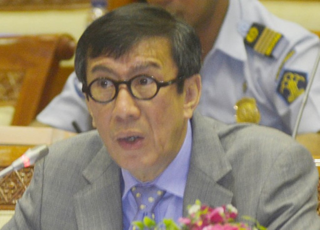 Menteri Hukum dan HAM (Menkumham) Yasonna H Laoly--MI/MOHAMAD IRFAN.