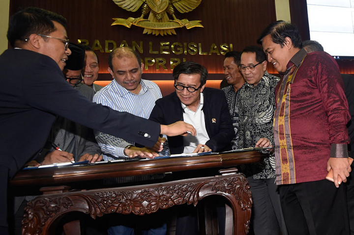 DPR-Pemerintah Sepakati Poin Revisi UU MD3