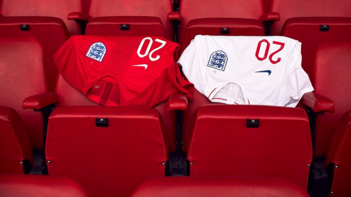 Inggris Rilis Jersey Baru untuk Piala Dunia 2018