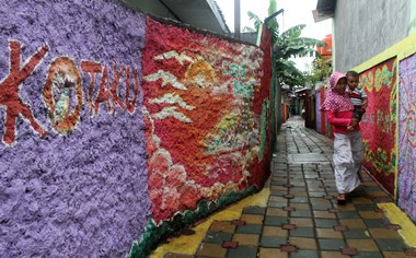 Kampung Warna-Warni Bekasi Bakal Jadi Objek Wisata