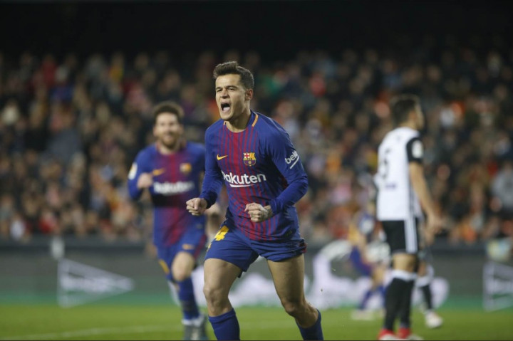 Gol Perdana Coutinho Bawa Barcelona ke Final Copa del Rey