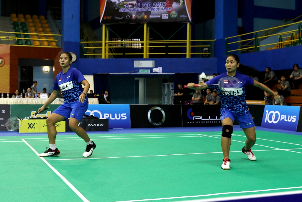 Ganda putri Indonesia Anggia/Ketut (Foto: PBSI) 