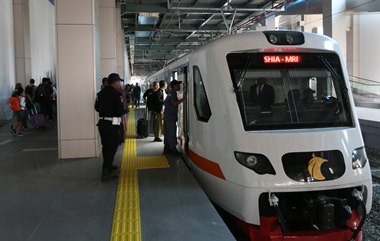 Setelah Longsor, Laju Kereta Bandara Dibatasi 10 Km/Jam