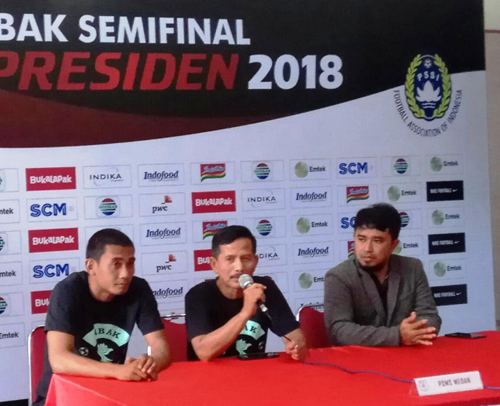 Djanur Sebut PSMS Underdog Kontra Persija