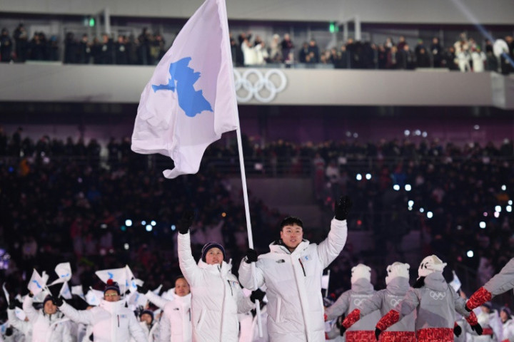 Korean Unity, Historic Handshake as Pyeongchang Olympics Open