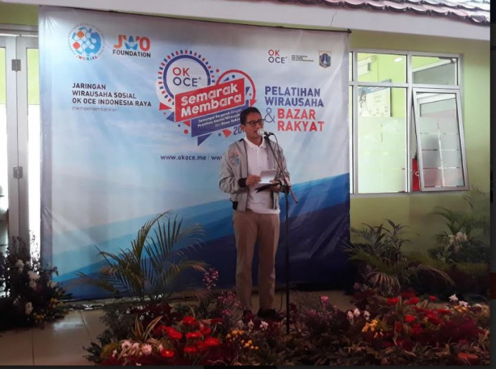 Sandi Resmikan Semarak Membara OK OCE